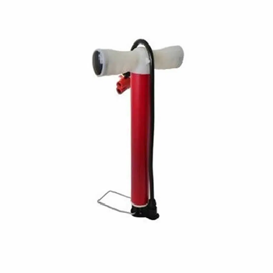 Motisiklet - Bisiklet Pompası 35CM Alüminyum A/V - F/V Uyumlu - Kırmızı