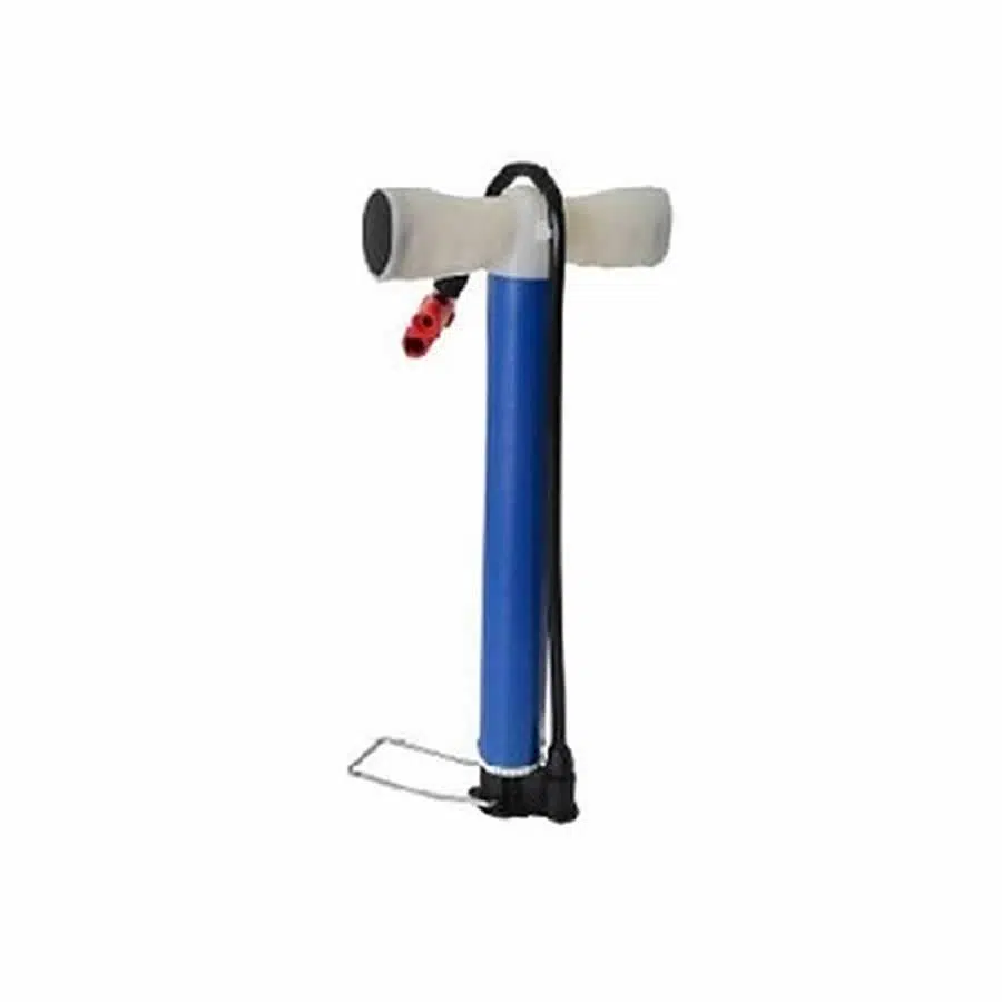 Motisiklet - Bisiklet Pompası 35CM Alüminyum A/V - F/V Uyumlu - Mavi