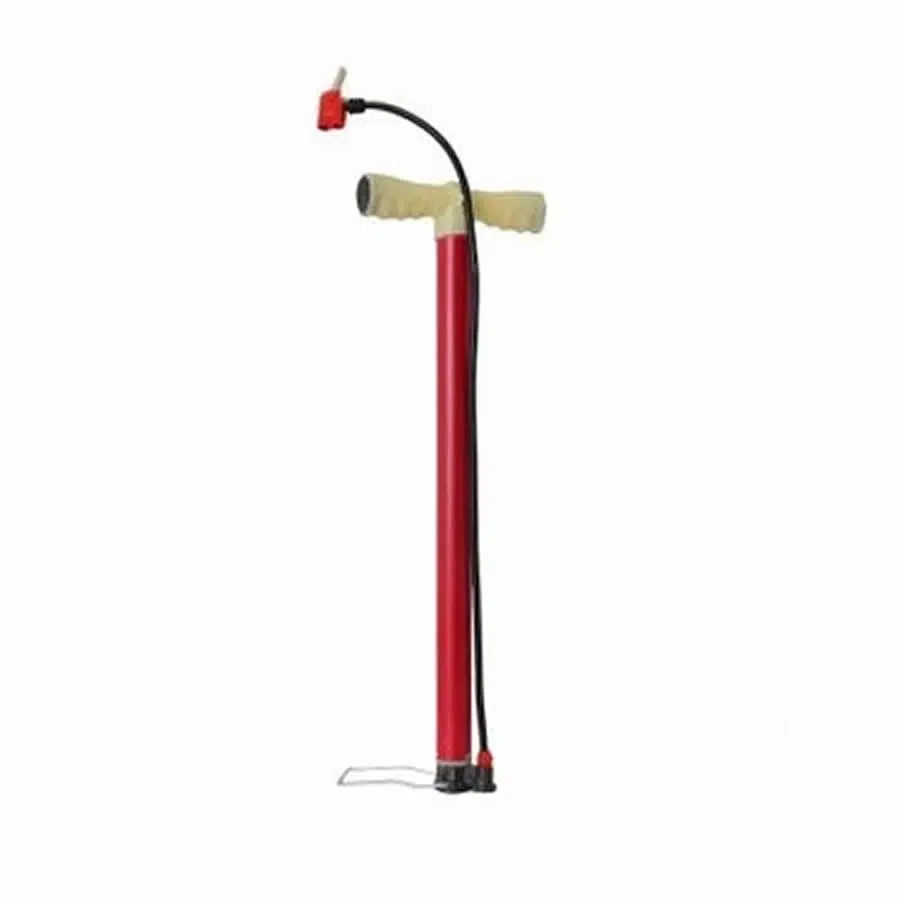 Motisiklet - Bisiklet Pompası 65CM Alüminyum A/V - F/V Uyumlu - Kırmızı