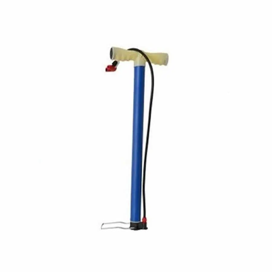 Motisiklet - Bisiklet Pompası 65CM Alüminyum A/V - F/V Uyumlu - Mavi